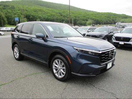 Blue 2024 Honda CR-V EX AWD