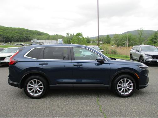 Blue 2024 Honda CR-V EX AWD