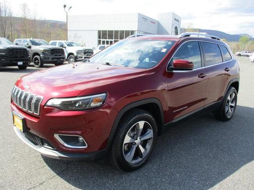 Velvet Red Pearlcoat 2020 Jeep Cherokee Limited