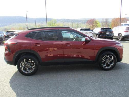 Crimson Metallic 2024 Chevrolet Trax LT