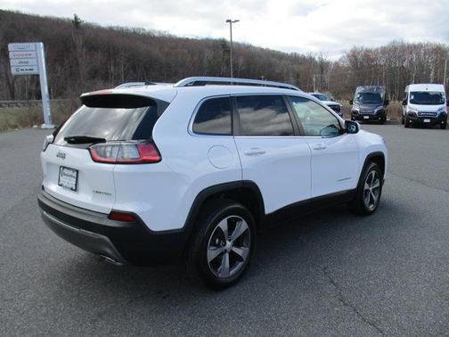 Bright White Clearcoat 2019 Jeep Cherokee Limited