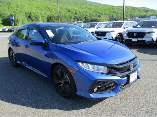 Aegean Blue Metallic 2018 Honda Civic EX
