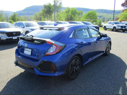 Aegean Blue Metallic 2018 Honda Civic EX