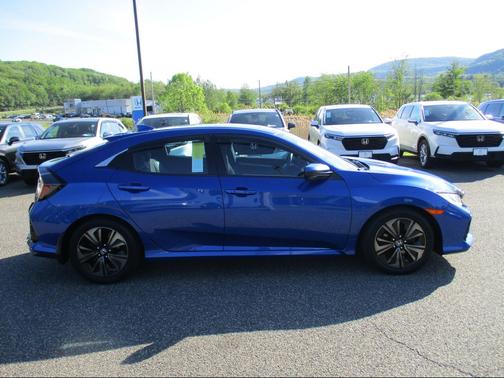 Aegean Blue Metallic 2018 Honda Civic EX