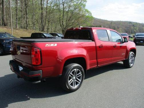 Cajun Red Tintcoat 2018 Chevrolet Colorado Z71