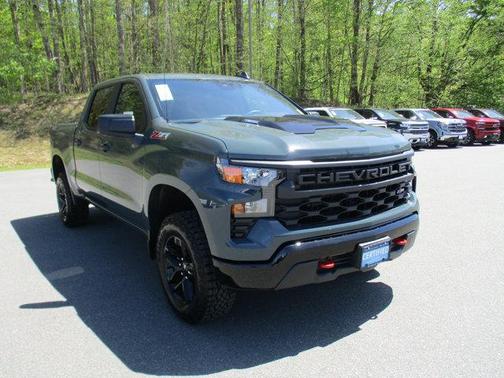 Cypress Gray 2026 Chevrolet Silverado 1500 Custom Trail Boss