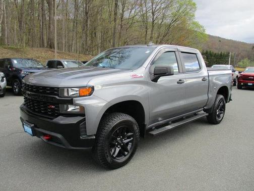 Satin Steel Metallic 2022 Chevrolet Silverado 1500 Limited Custom Trail Boss