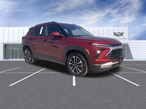 Crimson Metallic 2025 Chevrolet Trailblazer LT