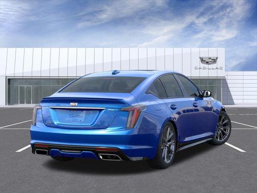 Coastal Blue Metallic 2026 Cadillac CT5 Sport