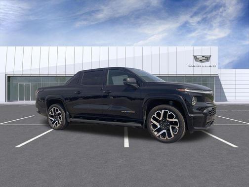 Black 2025 Chevrolet Silverado EV RST