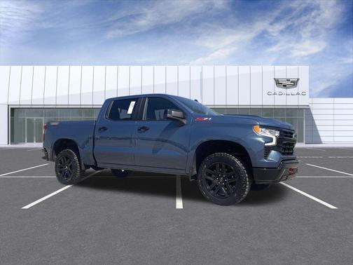 Lakeshore Blue Metallic 2024 Chevrolet Silverado 1500 LT Trail Boss
