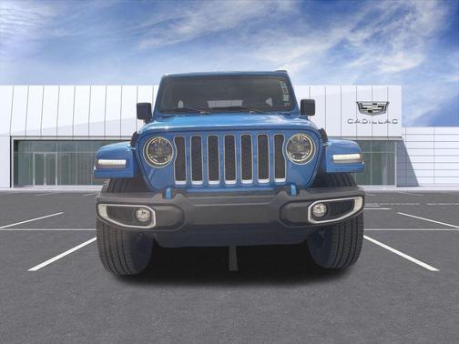 Hydro Blue Pearlcoat 2023 Jeep Wrangler 4xe Sahara