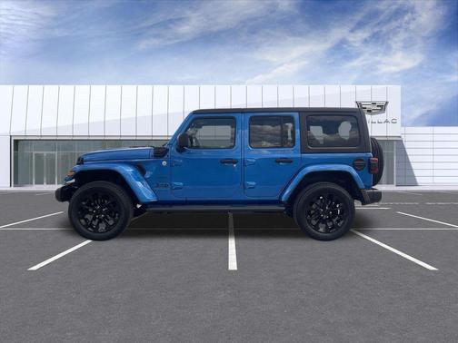 Hydro Blue Pearlcoat 2023 Jeep Wrangler 4xe Sahara
