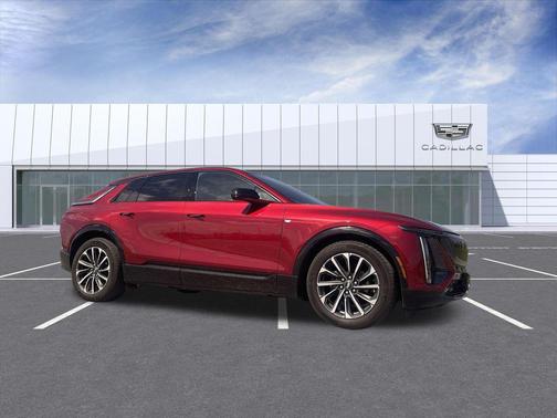 Radiant Red Tintcoat 2024 Cadillac LYRIQ Sport