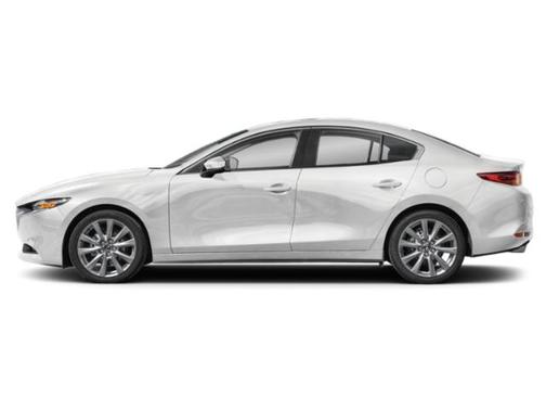 Snowflake White Pearl Mica 2025 Mazda Mazda3 FWD w/Preferred Package