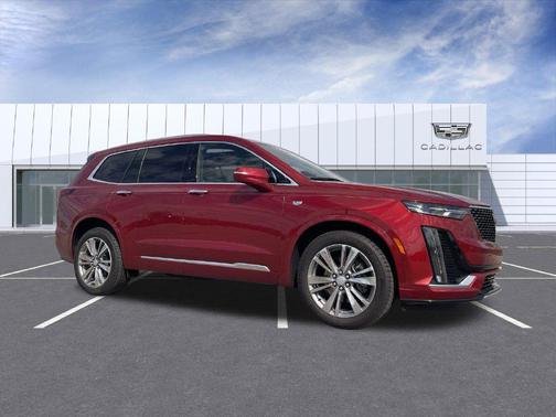 Radiant Red Tintcoat 2024 Cadillac XT6 Premium Luxury AWD