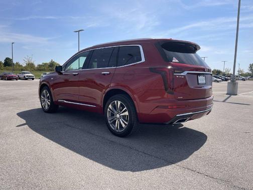 Radiant Red Tintcoat 2024 Cadillac XT6 Premium Luxury AWD