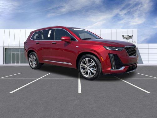 Radiant Red Tintcoat 2024 Cadillac XT6 Premium Luxury AWD