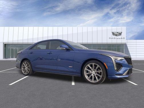 Wave Metallic 2023 Cadillac CT4-V V-Series