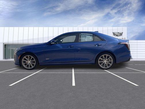 Wave Metallic 2023 Cadillac CT4-V V-Series