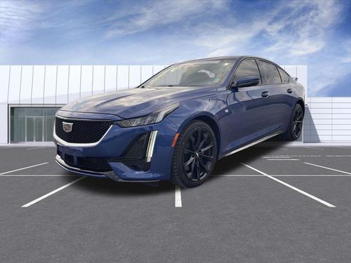 Wave Metallic 2022 Cadillac CT5 Sport