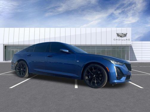 Wave Metallic 2022 Cadillac CT5 Sport