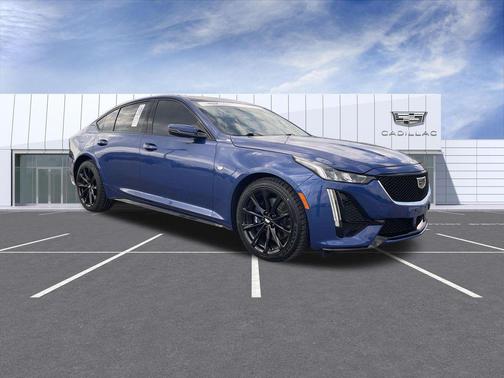 Wave Metallic 2022 Cadillac CT5 Sport