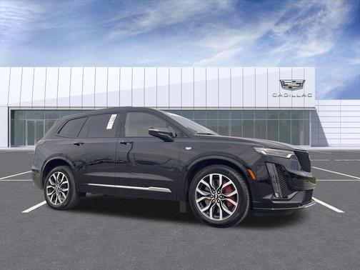 Stellar Black Metallic 2025 Cadillac XT6 Sport AWD