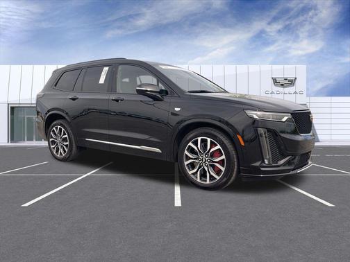 Stellar Black Metallic 2025 Cadillac XT6 Sport AWD