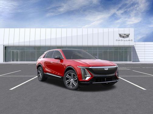 Radiant Red Tintcoat 2025 Cadillac LYRIQ Luxury
