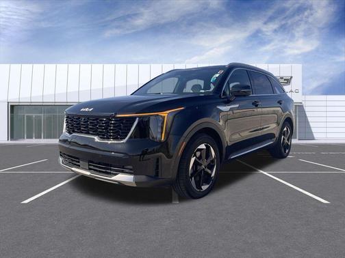 Aurora Black Pearl 2025 Kia Sorento Hybrid SX Prestige