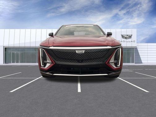 Radiant Red Tintcoat 2024 Cadillac LYRIQ Luxury