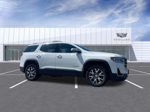 Summit White 2023 GMC Acadia AWD SLT