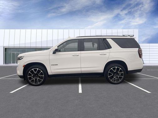 Summit White 2021 Chevrolet Tahoe 4WD RST