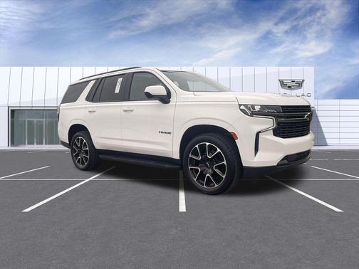 Summit White 2021 Chevrolet Tahoe 4WD RST