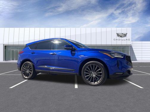 Apex Blue Pearl 2024 Acura RDX A-Spec Advance Package