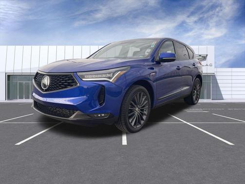 Apex Blue Pearl 2024 Acura RDX A-Spec Advance Package