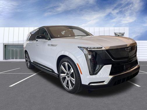 Vibrant White Tricoat 2026 Cadillac Escalade IQ Luxury