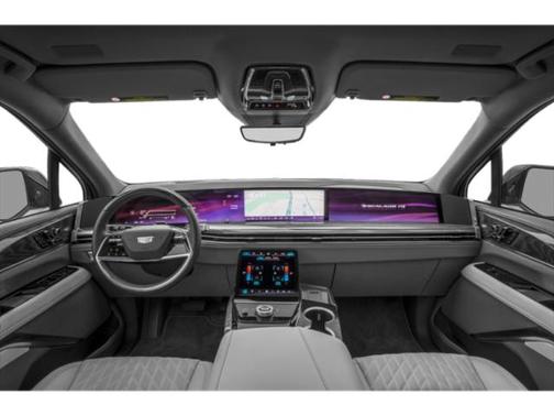 Vibrant White Tricoat 2026 Cadillac Escalade IQ Luxury