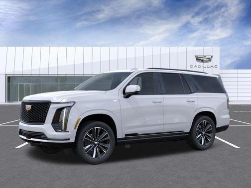 Vibrant White Tricoat 2026 Cadillac Escalade Sport