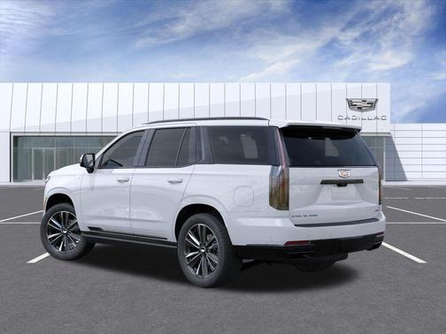 Vibrant White Tricoat 2026 Cadillac Escalade Sport