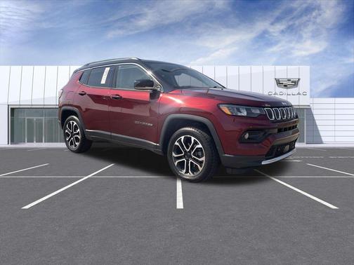 Velvet Red Pearlcoat 2022 Jeep Compass Limited