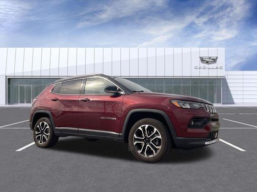 Velvet Red Pearlcoat 2022 Jeep Compass Limited