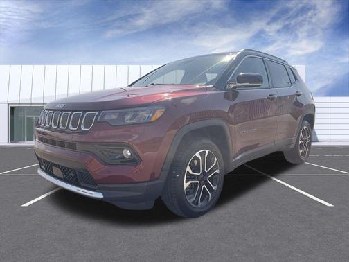 Velvet Red Pearlcoat 2022 Jeep Compass Limited
