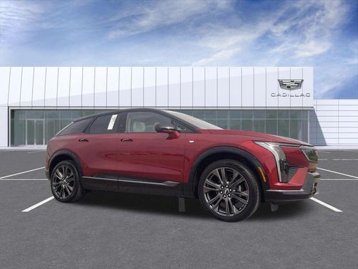 Radiant Red Tintcoat 2025 Cadillac OPTIQ Sport 2 AWD