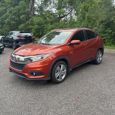 Orange 2020 Honda HR-V EX