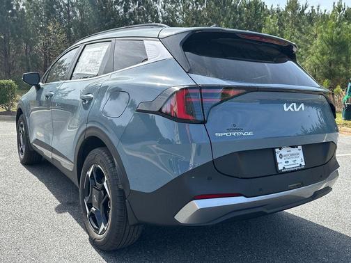 Heritage Blue 2026 Kia Sportage Hybrid EX