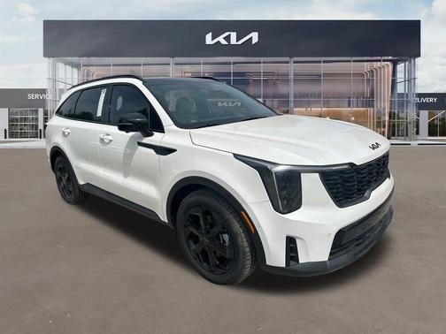 Snow White Pearl 2026 Kia Sorento Hybrid X-LINE SX PRESTIGE