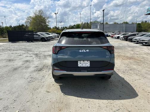Heritage Blue 2026 Kia Sportage Hybrid EX