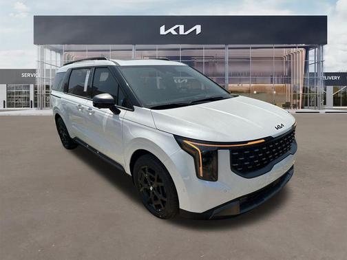 Snow White Pearl 2026 Kia Carnival Hybrid SX